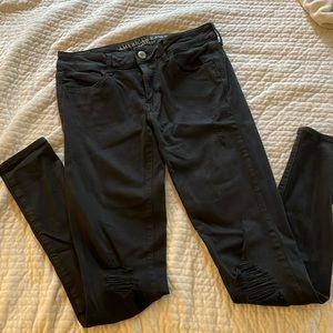 American Eagle Black Jeggings